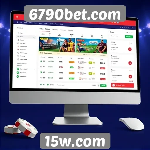 Análise da interface do usuário do 6790bet.com